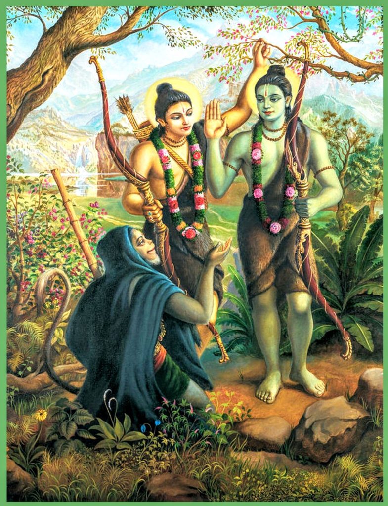 Rama meets Hanuman